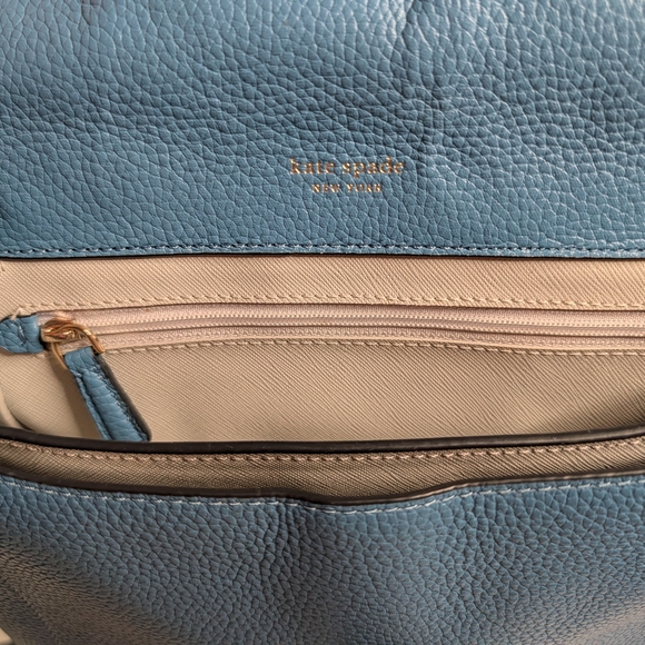kate spade Blue Leather Backpack main image 7